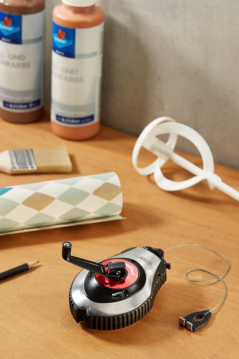 Tajima CR401S Chalk-Rite Dura Reel and Premium Braided Line with Fast-Rewind System, 1 mm x 30 m - Image 5